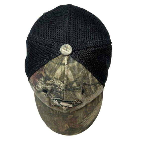 Pittsburgh Penguins Camo Hunting Hockey Fitted Baseball Hat Cap Zephyr NHL Logo - Picture 6 of 10